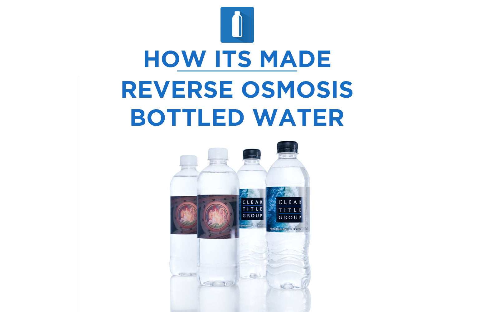 Reverse Osmosis Bottled Water Guide | CustomWater.com