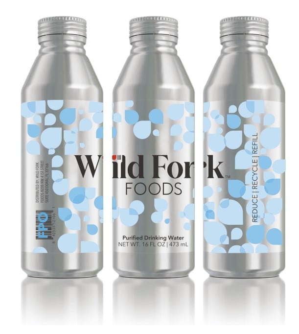 selling bottled water