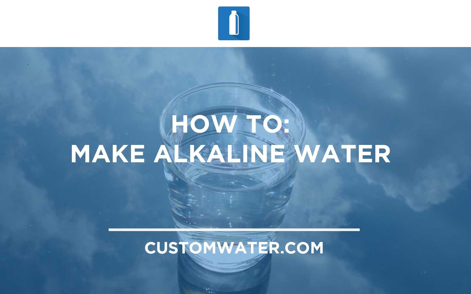 How to Make Alkaline Water
