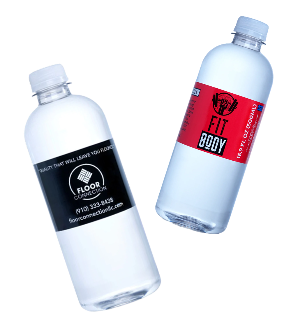 Private Label Bottled Water & White Label Water | CustomWater.com