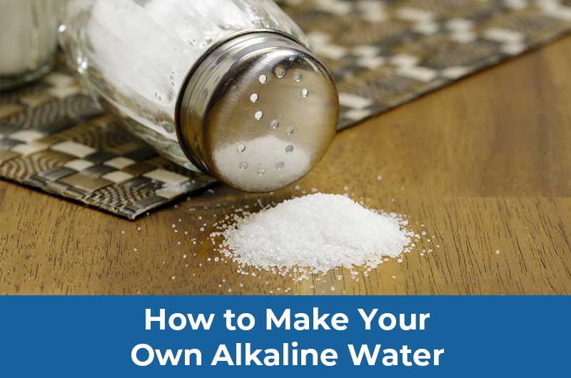 Make your own alkaline water